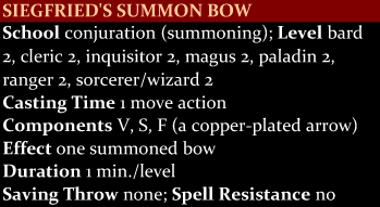 Siegfried's Summon Bow